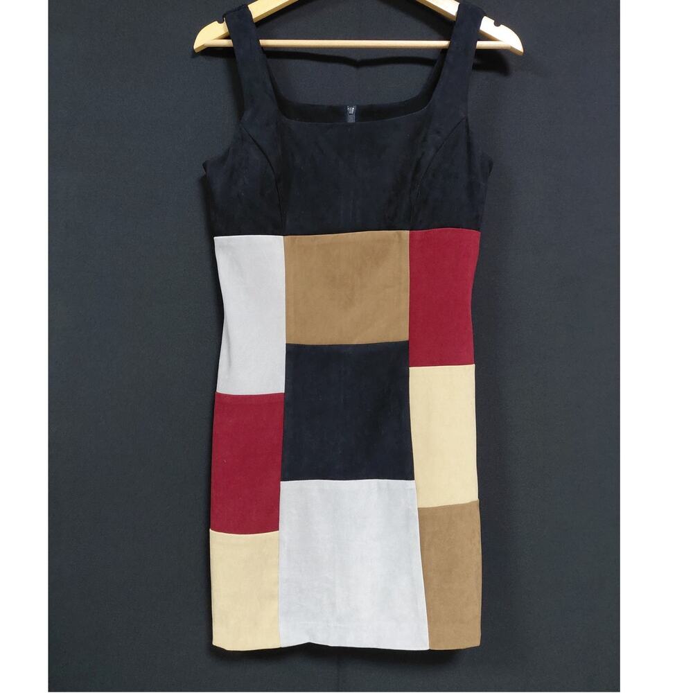 PARK AVENUE COLLECTIONS Colorblock Sheath Sleeveless Size 9/10